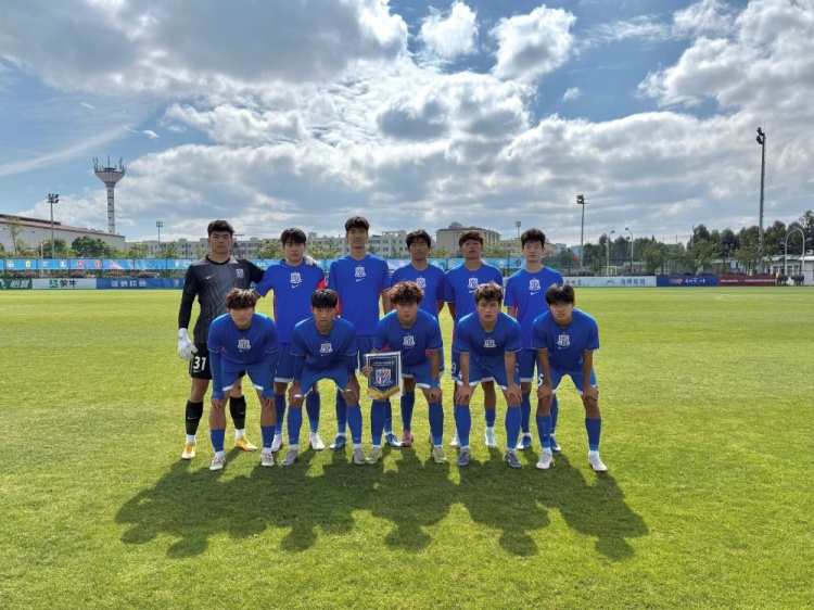 申花U20兩翼齊飛2-0云南玉昆，黃毅豪張煜建功