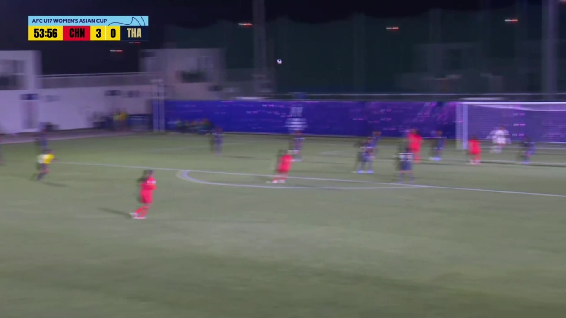 U17中國(guó)女足4-0領(lǐng)先泰國(guó)！李啟嫻梅開(kāi)二度，